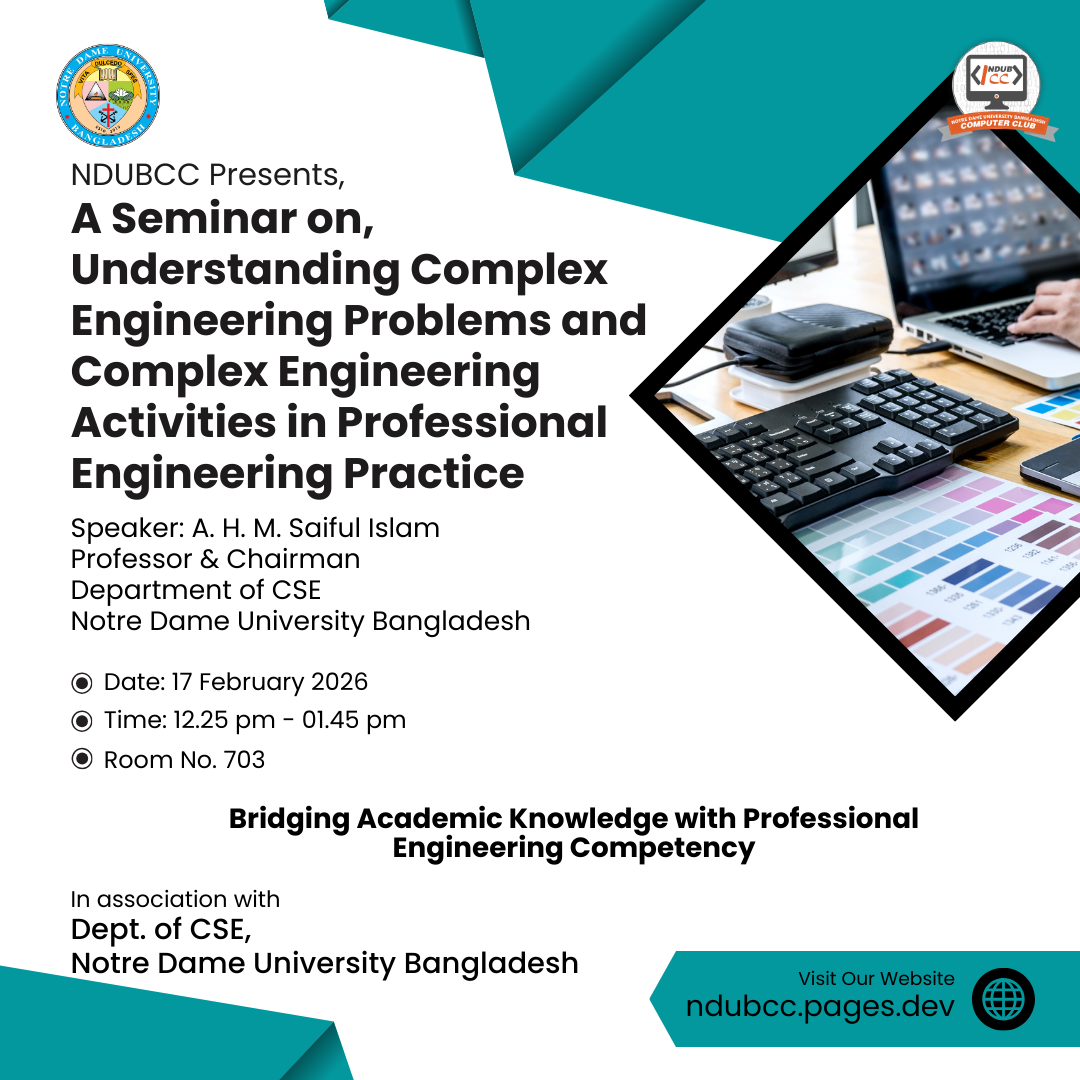Seminar Poster